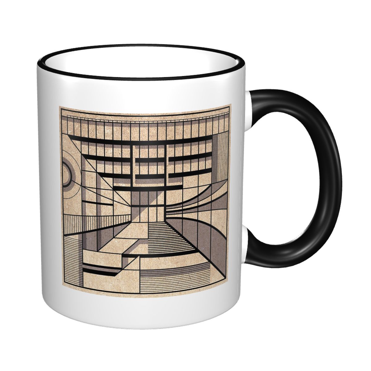 Birmingham Central Library Mug - Coffee Tea Library ulasan dan harga