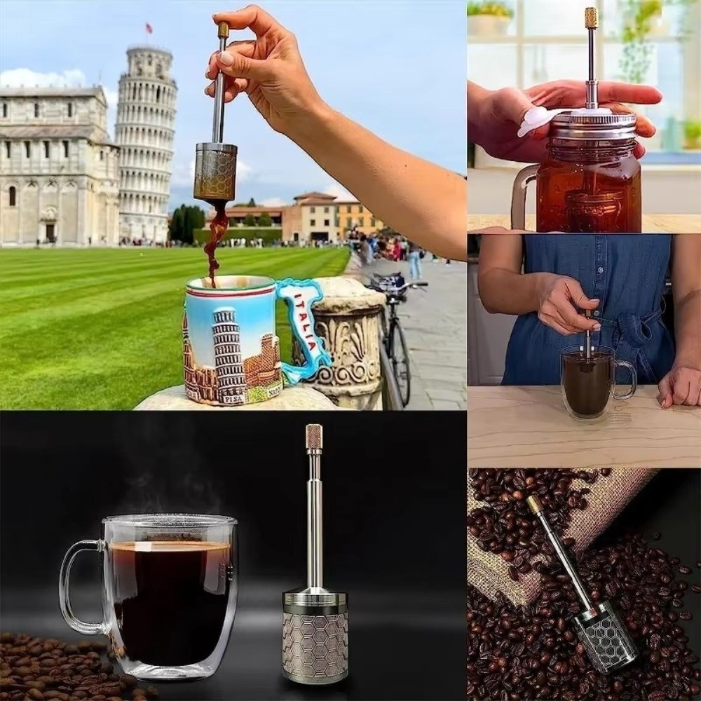 Press Tea and Coffee Infuser E - Coffee Tea Press ulasan dan harga