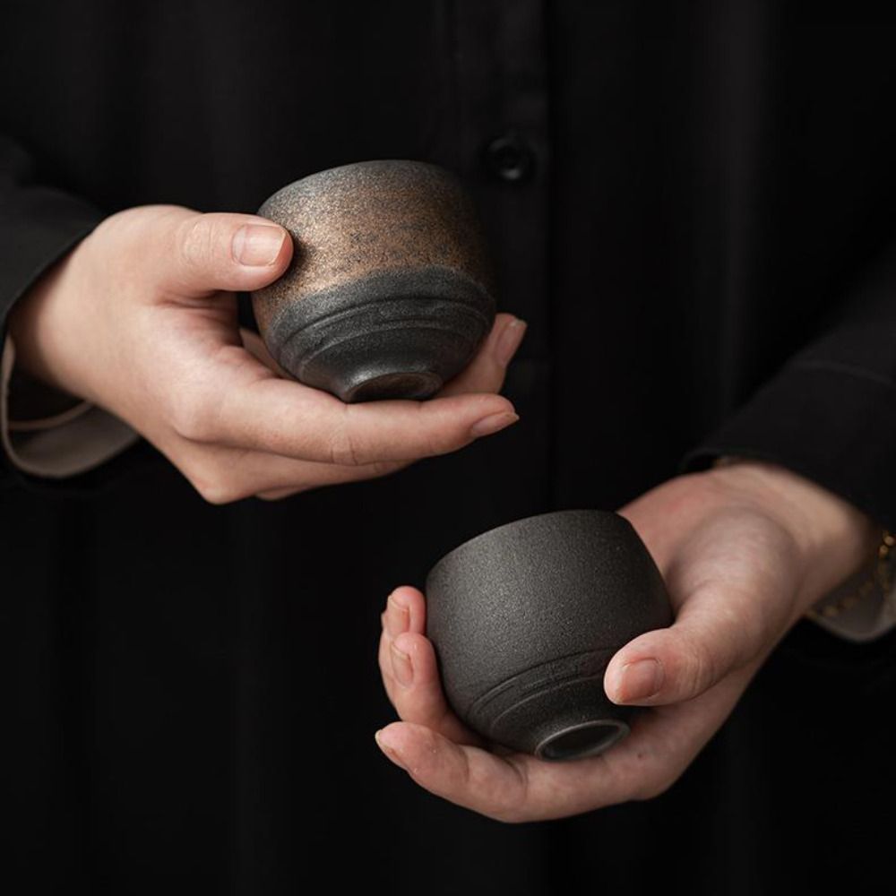 Kung Fu Tea Set Japanese Stone - Coffee Tea Room ulasan dan harga