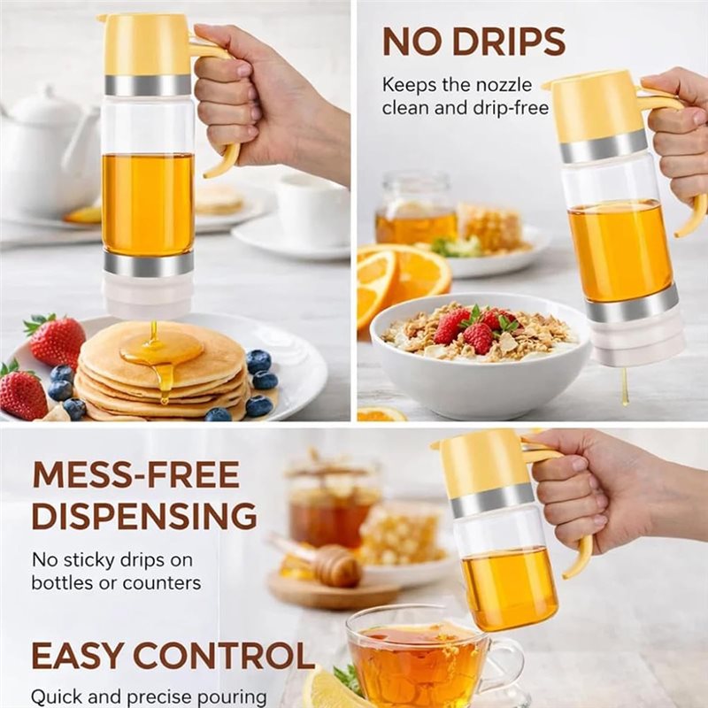 No Drip Honey Dispenser 350Ml  - Coffee Tea Vending Machine ulasan dan harga