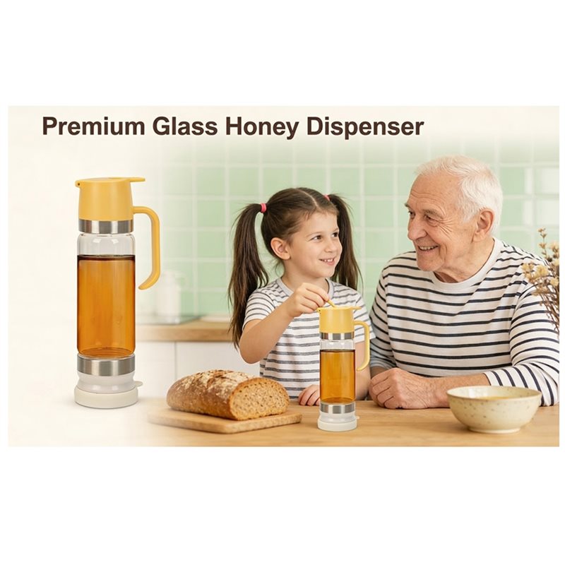 No Drip Honey Dispenser 350Ml  - Coffee Tea Vending Machine ulasan dan harga