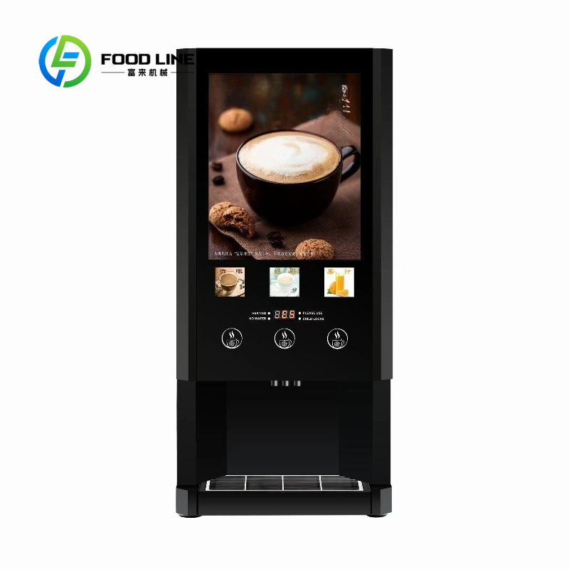 Customized size Hot instant co - Coffee Tea Vending Machine ulasan dan harga