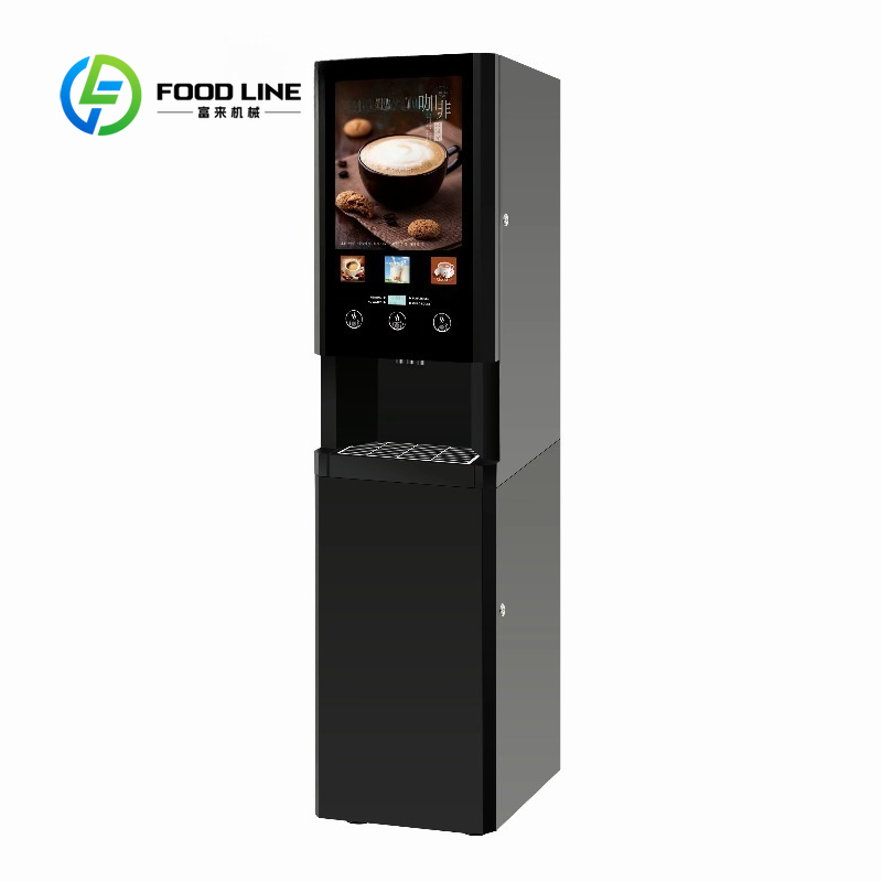 Customized size Hot instant co - Coffee Tea Vending Machine ulasan dan harga