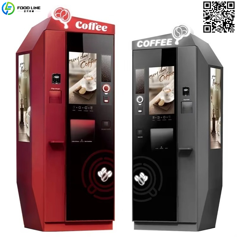 Customized Advertising Screen  - Coffee Tea Vending Machine ulasan dan harga