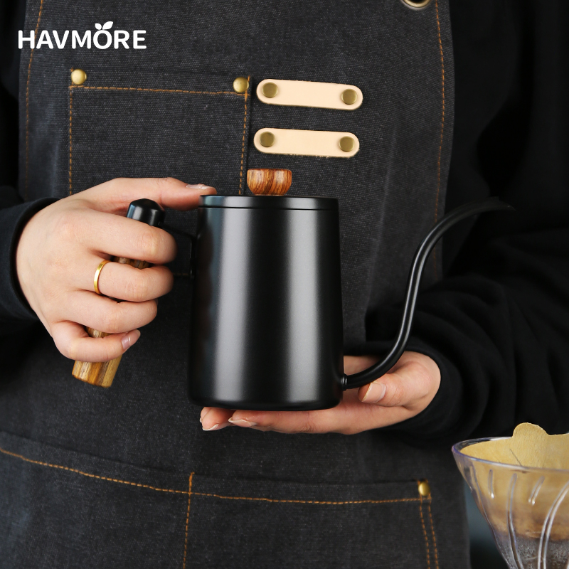 550ML Coffee Pot Milk Frothing - Coffee Tea Brew ulasan dan harga
