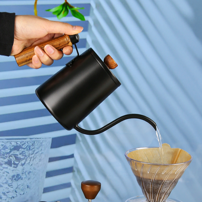 550ML Coffee Pot Milk Frothing - Coffee Tea Brew ulasan dan harga
