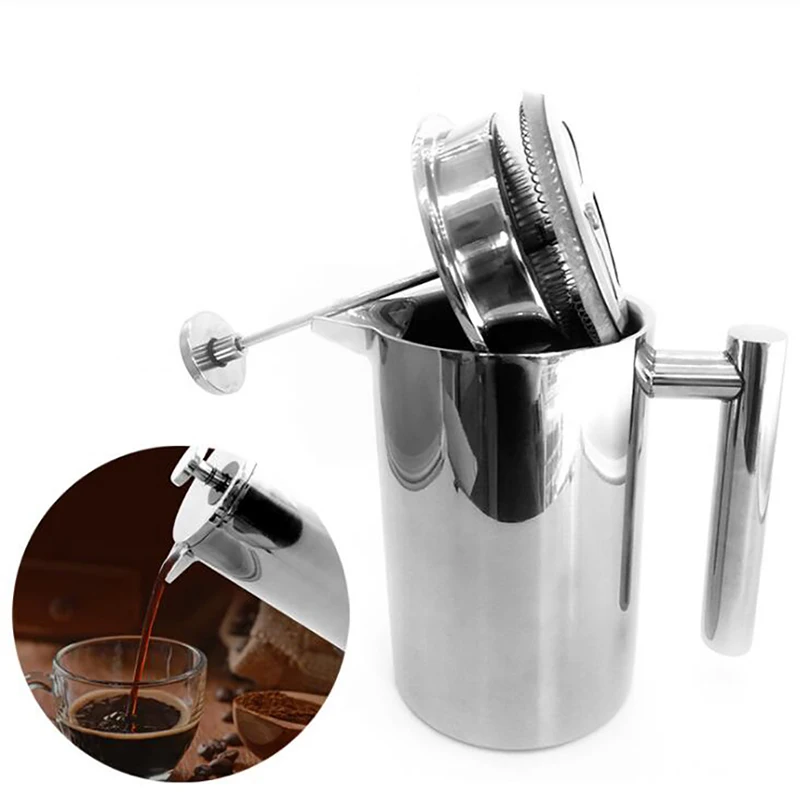 Double Walled Insulated Coffee - Coffee Tea Press ulasan dan harga