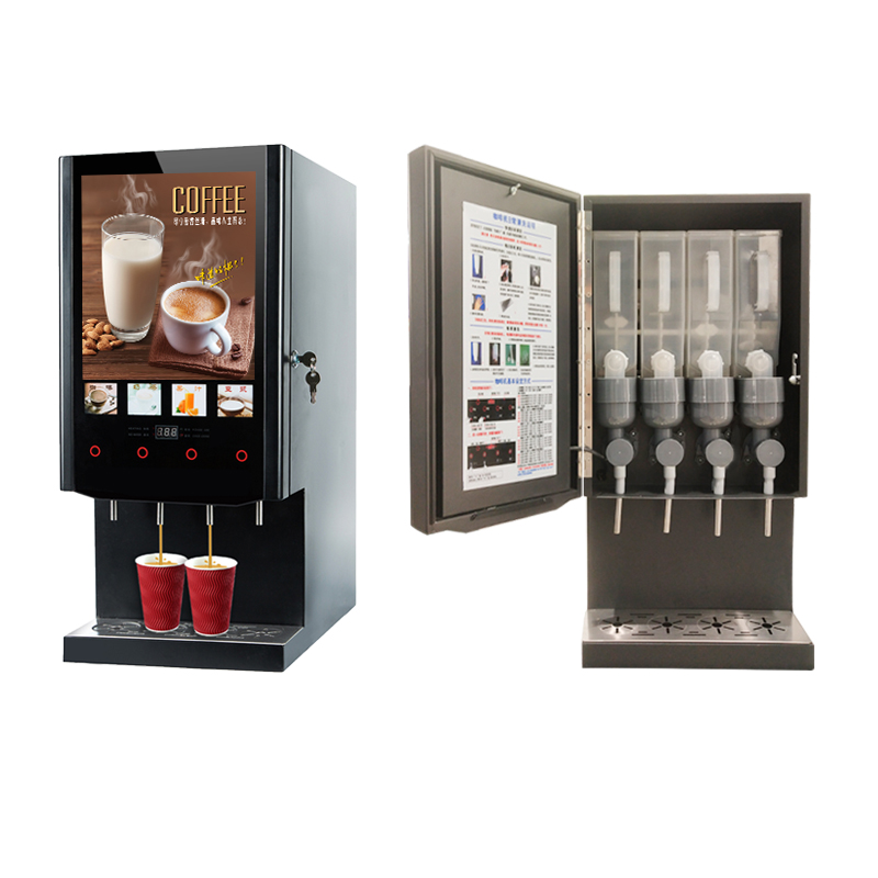 40S SUPIN Economical 4 Flavour - Coffee Tea Vending Machine ulasan dan harga