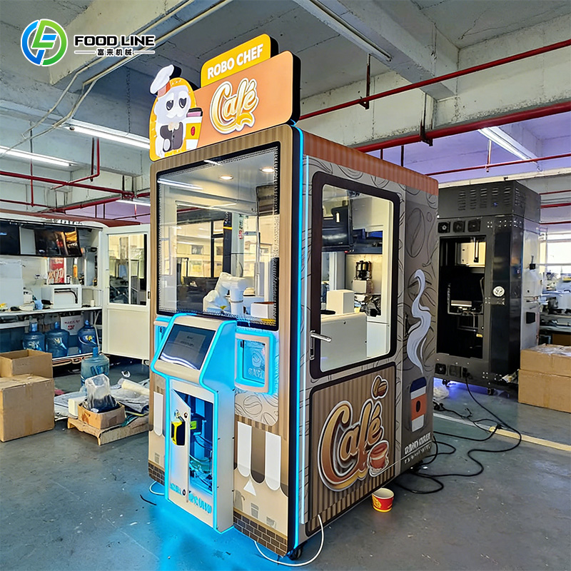 Custom Fully Automatic Coffee  - Coffee Tea Vending Machine ulasan dan harga