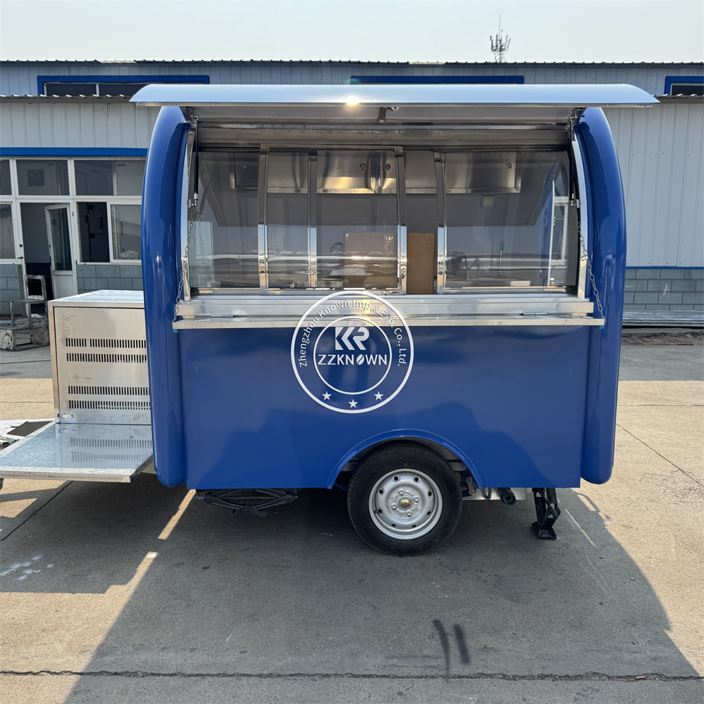 Outdoor Mobile Bar Trailer Tru - Coffee Tea Vending Machine ulasan dan harga