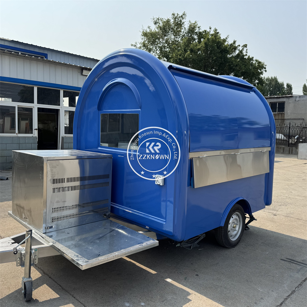 Outdoor Mobile Bar Trailer Tru - Coffee Tea Vending Machine ulasan dan harga