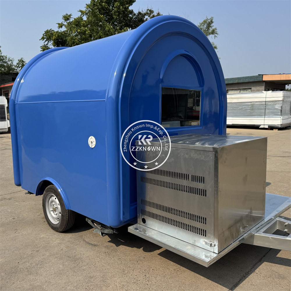 Outdoor Mobile Bar Trailer Tru - Coffee Tea Vending Machine ulasan dan harga